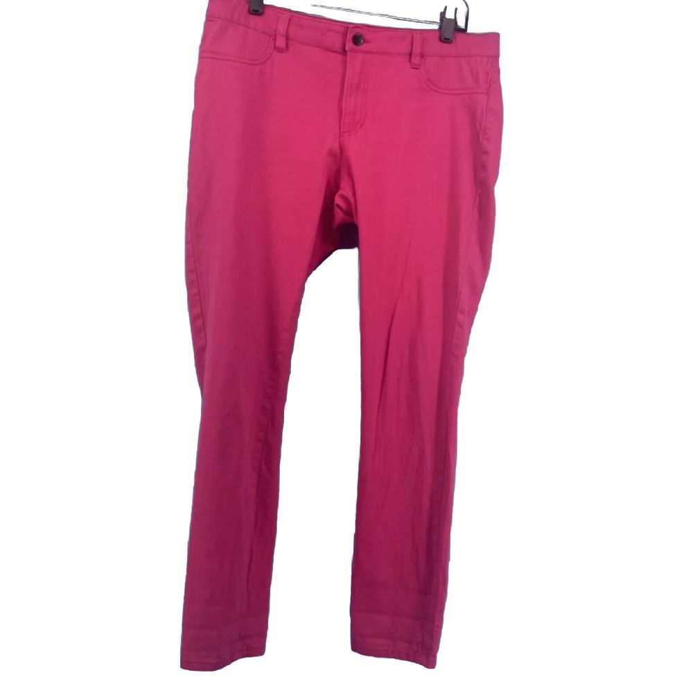 Joe Fresh Pants Women's 12 Pink Stretch Slim Ankle Fairy Feminine Romantic‎